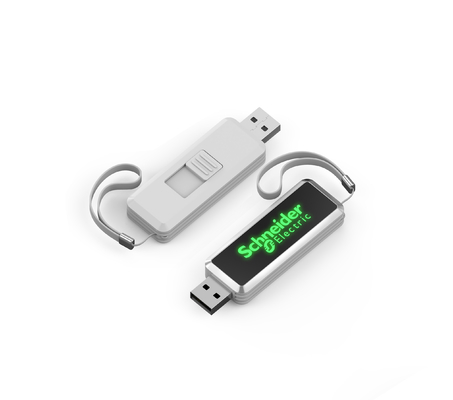 Crystal Type K9 Crystal Level 1 LED Light USB Shiny Color with USB Size 59*22.5*11.5mm