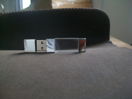 Crystal Usb 2.0 And Usb 3.0 Stick Ｗith Ring Led Light Can Shiny