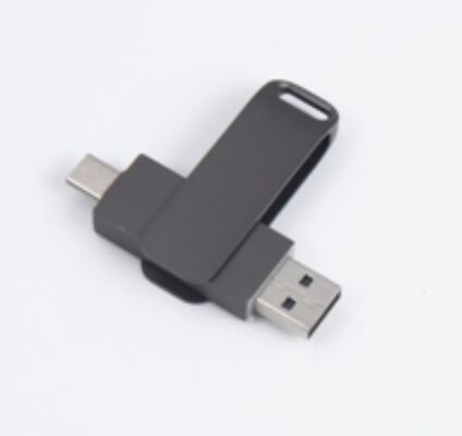 Gun Black Usb 3.0 With Type C Both Port Usb Flash Drive Phone And Computer Can Compatibility 256GB 512GB 1TB