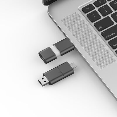 Fast Speed Type C With Usb 3.0 And USB 2.0 Flash Drive Slide Shape Match CE,FCC,ROHS