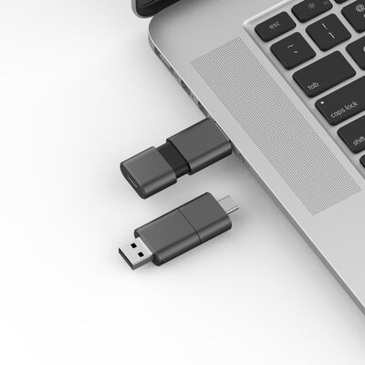 Fast Speed Type C With Usb 3.0 And USB 2.0 Flash Drive Slide Shape Match CE,FCC,ROHS