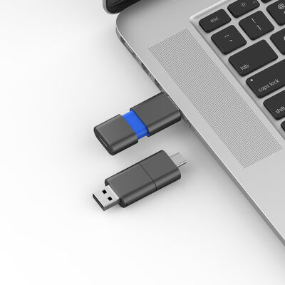Fast Speed Type C With Usb 3.0 And USB 2.0 Flash Drive Slide Shape Match CE,FCC,ROHS