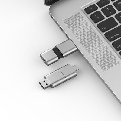 Fast Speed Type C With Usb 3.0 And USB 2.0 Flash Drive Slide Shape Match CE,FCC,ROHS