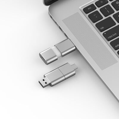 Fast Speed Type C With Usb 3.0 And USB 2.0 Flash Drive Slide Shape Match CE,FCC,ROHS
