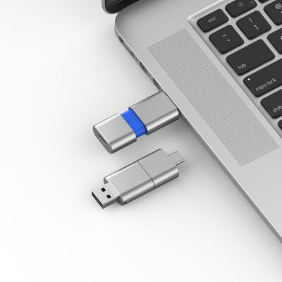Fast Speed Type C With Usb 3.0 And USB 2.0 Flash Drive Slide Shape Match CE,FCC,ROHS