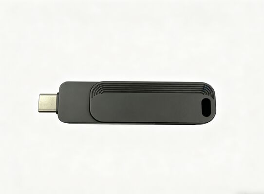 Gun Black Color Usb 3.0 + Type C 1005 Passed H2 Test Type C USB Flash Drives Fast Match USA And EU Standrad