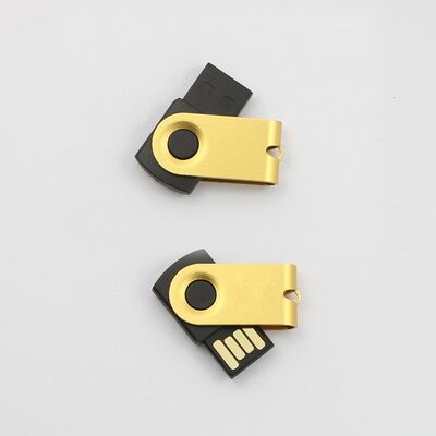 4GB 8GB 16GB 32GB 64GB Metal Usb Memory Flash Drive Meta Case Can 360-degree Rotation