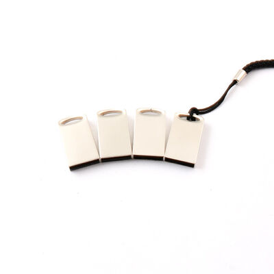 Metal Usb With Keyring Metal Usb Flash Drive Laser Logo Follow Customized Design