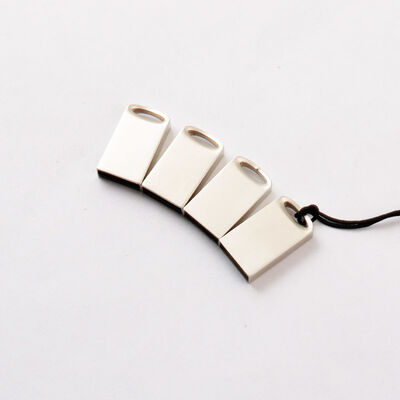 Metal Usb With Keyring Metal Usb Flash Drive Laser Logo Follow Customized Design