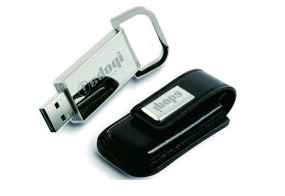 Oem Leather usb flash drive Brown color stylish durable portable storage solution ideal for corporate gifting and events