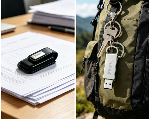 Oem Leather usb flash drive Brown color stylish durable portable storage solution ideal for corporate gifting and events