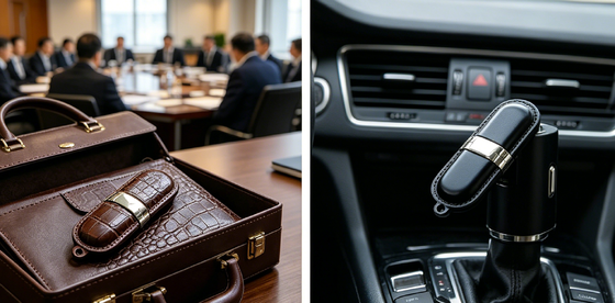 Grade A Leather Usb Memory Leather Usb Flash Drive Flash Drive Featuring Grade A Chip And Leather Exterior For Executive