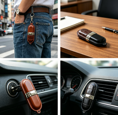 Grade A Leather Usb Memory Leather Usb Flash Drive Flash Drive Featuring Grade A Chip And Leather Exterior For Executive