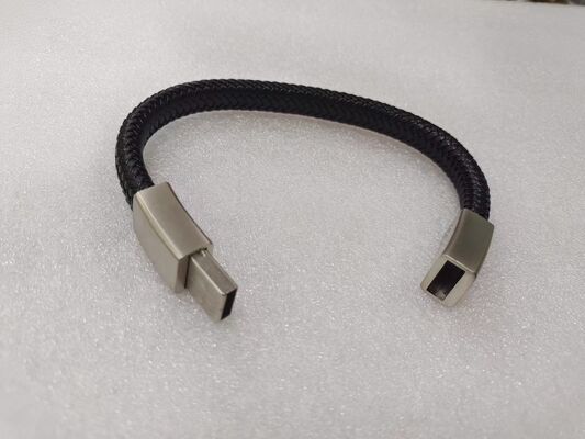 Woven Belt With Metal Usb Flash Drive Woven Belt Part Can Do Any Customized Color Metal Part Can Laser Or Print Customized Logo