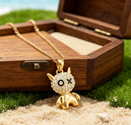 Cat-shaped Necklace USB Stick Customized Logo And Memory Very Good For Holiday Gift