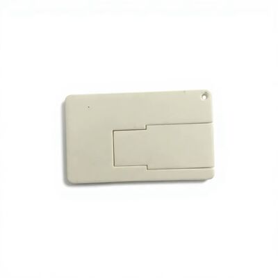 Shockproof and Water-resistant MINI Credit Card USB Sticks Metal Plastic Support Uploading Data Durable Portable USB Drives for Data Management