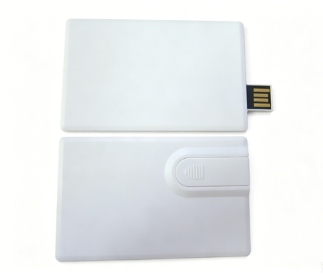 64GB 128GB Credit Card USB Sticks With Both Sides Full Colors Artwork Printing Ideal For Conferences And Business Promotions