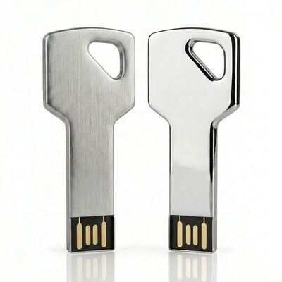 Encryption Enabled Zinc Alloy Key USB Flash Drive Custom Design Welcome Durable Secure Storage Device Ideal For Business