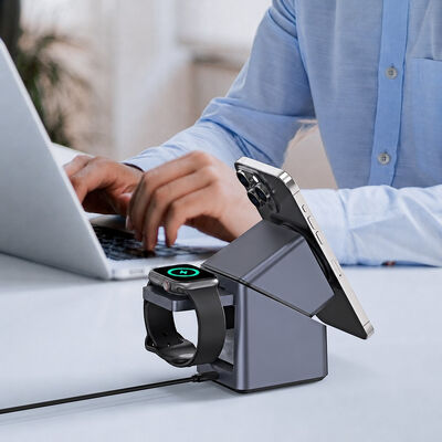 All-in-one charger Fast Wireless Charging Stand 15W Fast Speed engineered for energy transfer and minimal heat generation