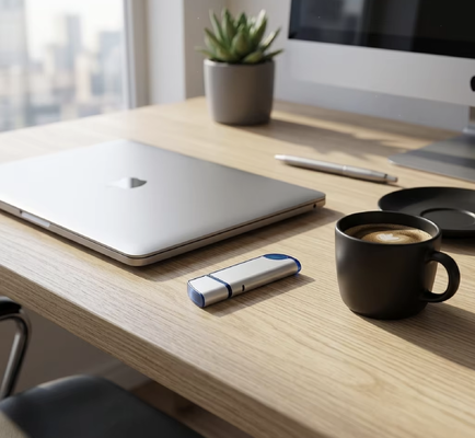 USB 2.0 Plastic USB Flash Drive Providing Writing Speed 4 to 10MB per Second Perfect for Secure Data Backup and Transfer