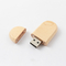 Maple Bamboo personalised wooden usb stick 128GB 60mm length