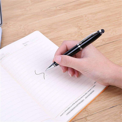 2 In One Writing Pen USB Flash Drive 64GB 128GB Waterproof UDP 15MB/S Inside Ink Color Have Black And Blue