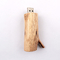 Tree Root Shapes Wooden USB Flash Drive 256GB Embossing Logo