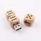 Special Shapes Wooden USB Flash Drive 16GB 32GB 64GB 15MB/S FCC Approved