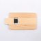 CMYK Print 16GB 32GB 64GB Maple Flash Drive Wooden Card USB UDP Chips Inside