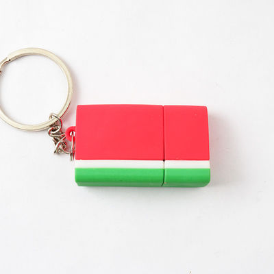 PVC Open Mold Cute USB Stick Watermelon Strawberry Chocolate Shaped