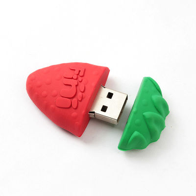 PVC Open Mold Cute USB Stick Watermelon Strawberry Chocolate Shaped