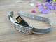 Metal Shell Silicone Wristband USB Flash Drive Bracelet Leather 32GB 128GB