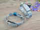 Metal Shell Silicone Wristband USB Flash Drive Bracelet Leather 32GB 128GB