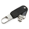 Embossing Logo PU Leather USB Flash Drive 2.0 102x25x10mm 8GB