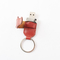 PU Cover And Leather Usb Stick With Metal Ring 2.0 Portable 64GB 128GB 30MB/S