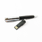 Pen Drive Metal Usb Flash Ink Can Blue And Black Color Laser Logo On Body