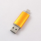 Metal 256GB OTG USB Flash Drive Laser Logo For Android Iphone