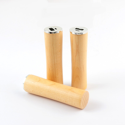 Maple Wooden Gift Portable Power Bank Good Battery Quality 2600MAH
