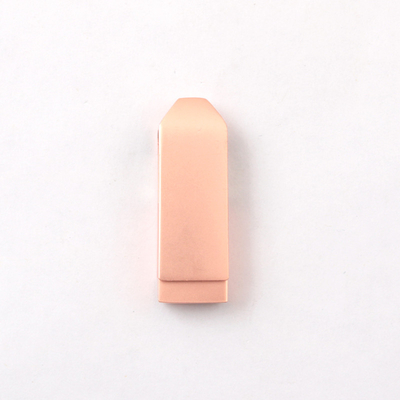 Rose Gold Metal Color 360 Degree Twist USB Drive Uploading Data Free