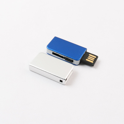 64GB 128GB Slide Metal USB Drive UDP 2.0 15MB/S Conform EU Standards
