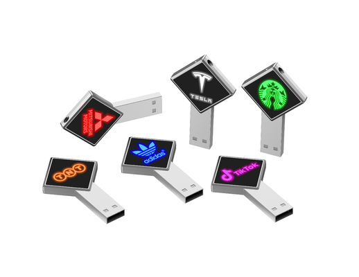 Good Gift Premium LED Light USB Flash Drive 128GB 256GB 3.0