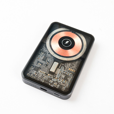 Transparent Surface Magnetic Suction Style Fast Wireless Charger 15w 20w