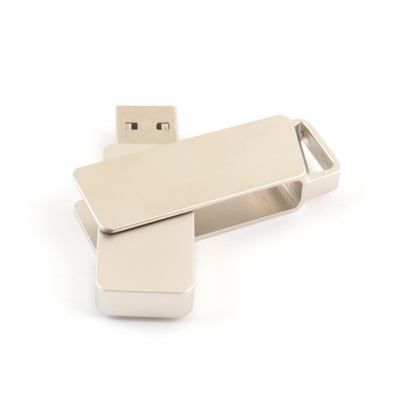 Full Memory 360 Degree 3.0 2.0 Twist USB Drive With Laser Print Logo 100MBS