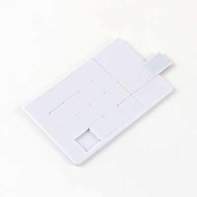 Puzzles Credit Card USB Sticks 2.0 UDP Flash Chips Shapes CMYK Print Logo