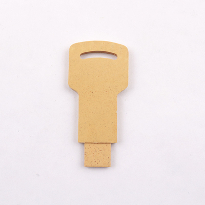 Straw And Plastic 128gb Flash Drives , Recyclable Materials Usb 2.0 Memory Stick