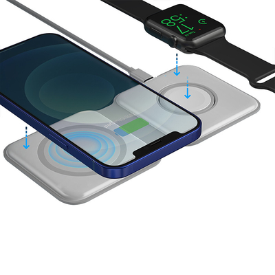 2 In 1 Magnetic Travel Wireless Charging Station Multiple Device