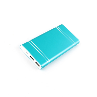 2400mah 3000mah 18650 Li Ion Portable Battery Charger Metal Power Bank