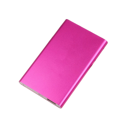 Metal Gift Portable Power Bank Advertising Style 3000MAH 5000MAH Lithium Battery
