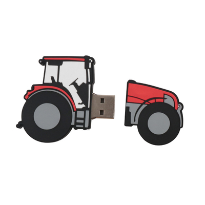 PVC Usb Open Mold Pvc Usb Flash Drive with 3-4 Days Samples Time and Creative Silk Screen Printing