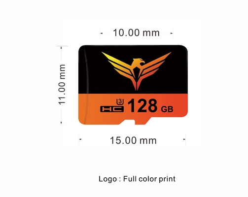 Customized Micro SD for Camera Flash Test Beache32 Write Speed 3.0 20mbs Support USB Case by OEM